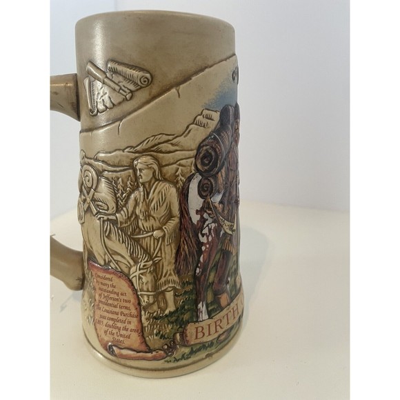 Miller Genuine Draft Birth of a Nation 1804 Fourth‎ In A Series Beer Stein Mug - Picture 7 of 15